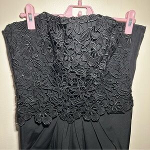 Jan Leslie Black Evening Dress